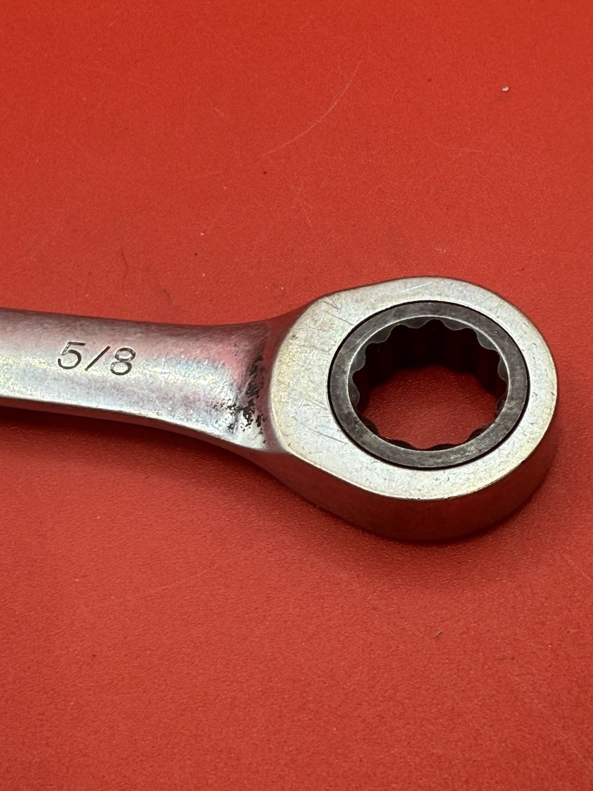 Craftsman Polished 5/8″ Dual Ratcheting 12 Point Combination Wrench 1474 D-AB