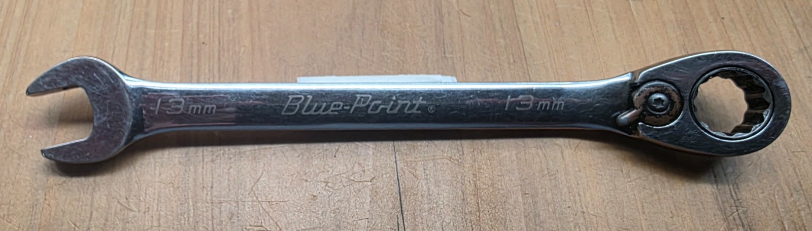 Blue Point Reversible Ratcheting Combination Wrench Metric 8mm-17mm & 1/2″