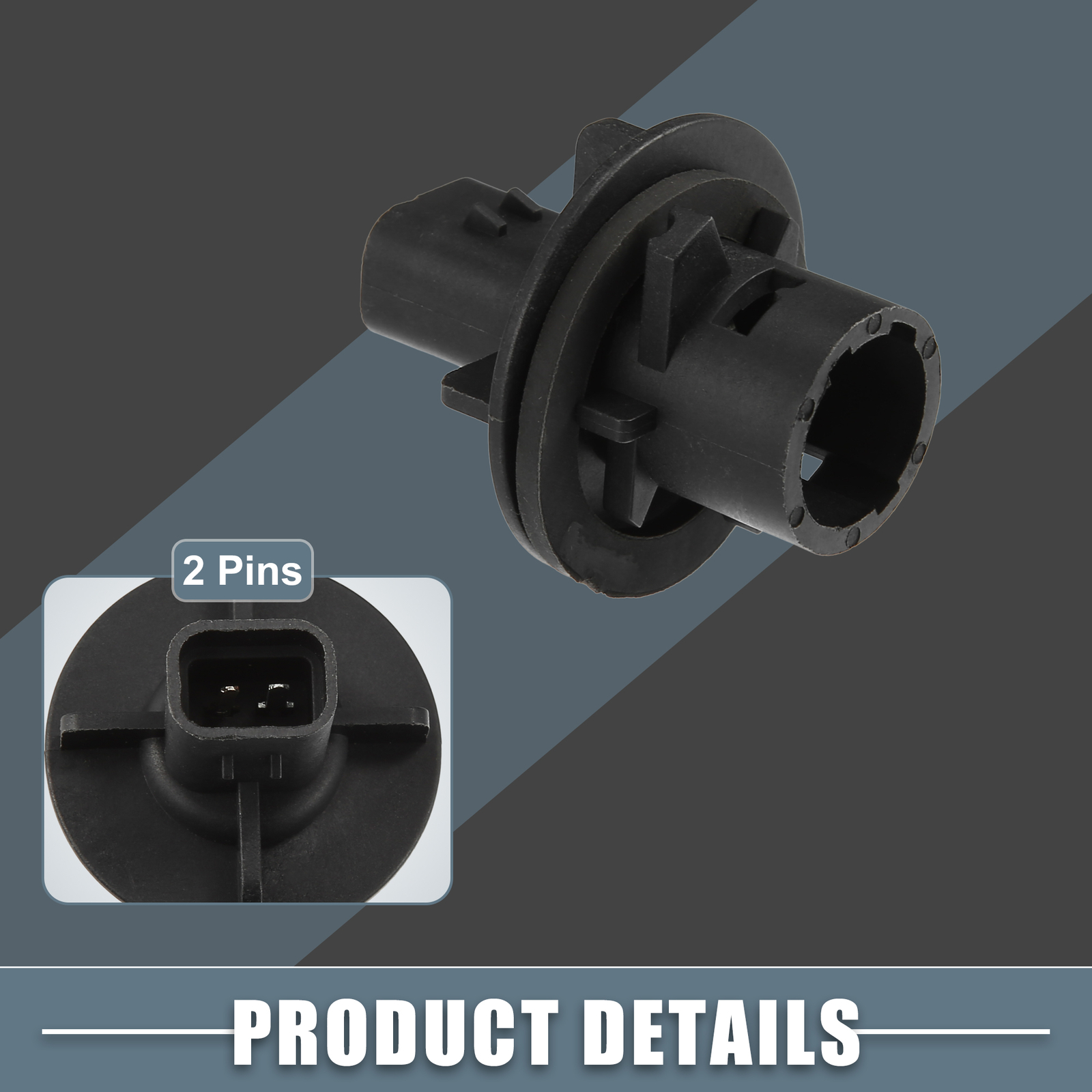 Piece of 2 Front Bumper Lamp Bulb Holder Socket fit for Land Rover Defender 90