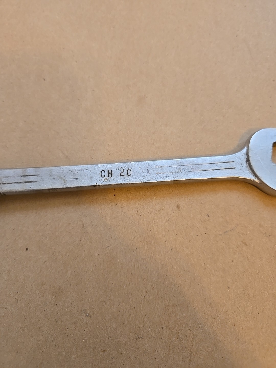 Mac Tools Sabina 5/8″ 6PT SAE Chrome Combination Wrench USA CH20