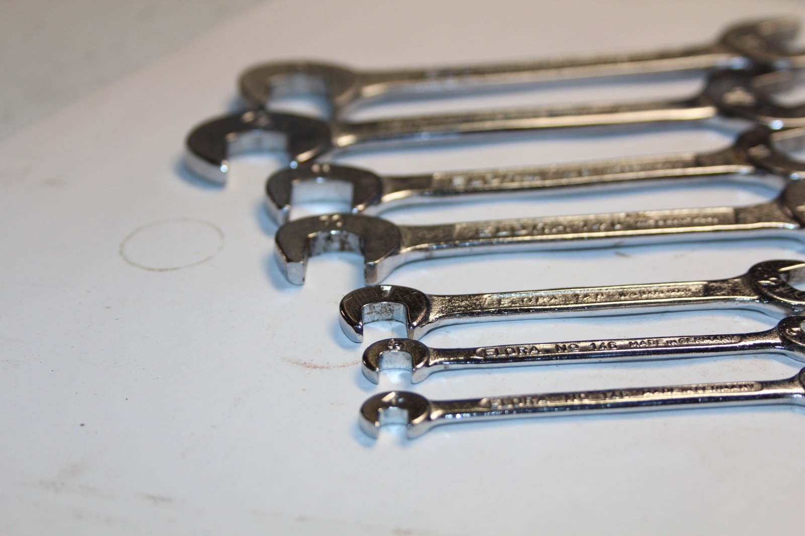 ELORA 146 METRIC Obstruction Wrench Set GERMANY + WILLIAMS IGNITION WRENCHES USA