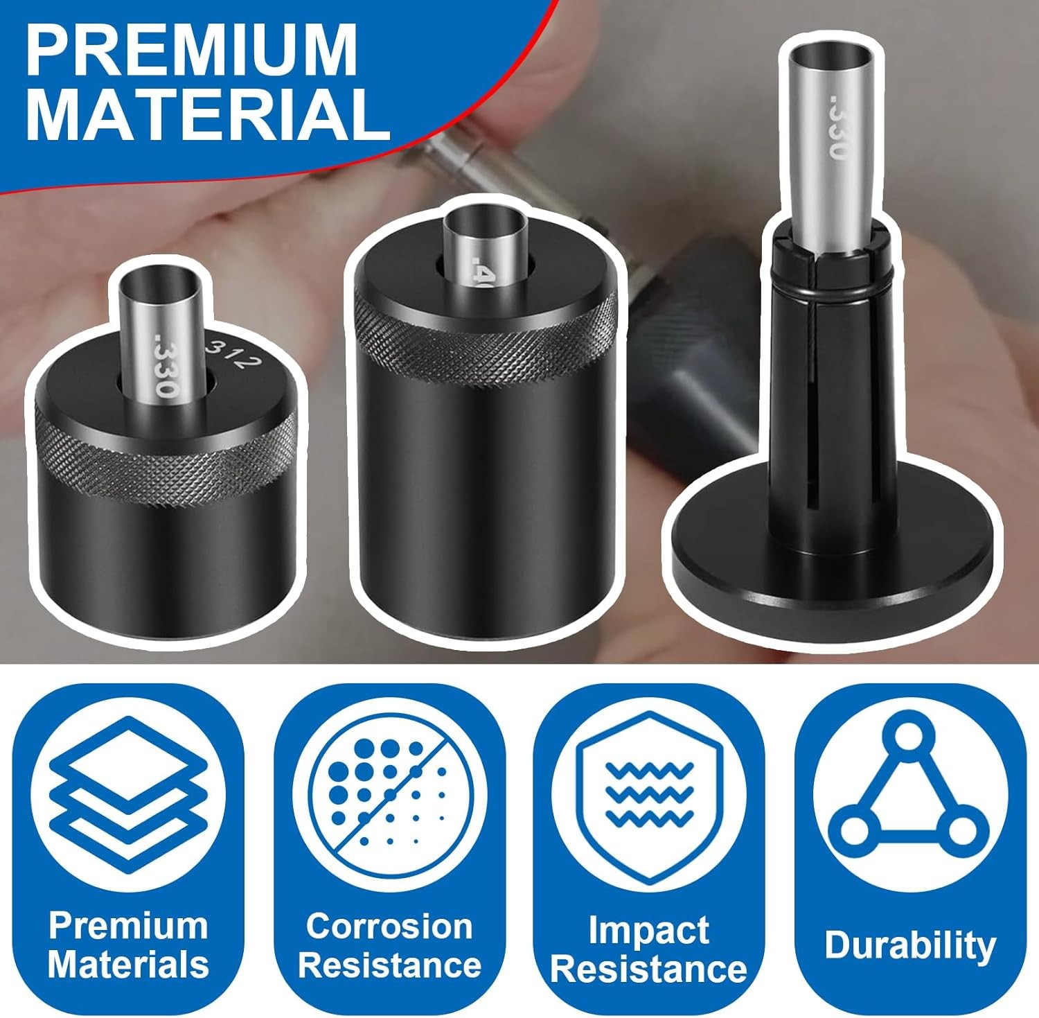 34720 Injector Seal Installer Kit 8Pcs For Many Ford, GM and Subaru Engines