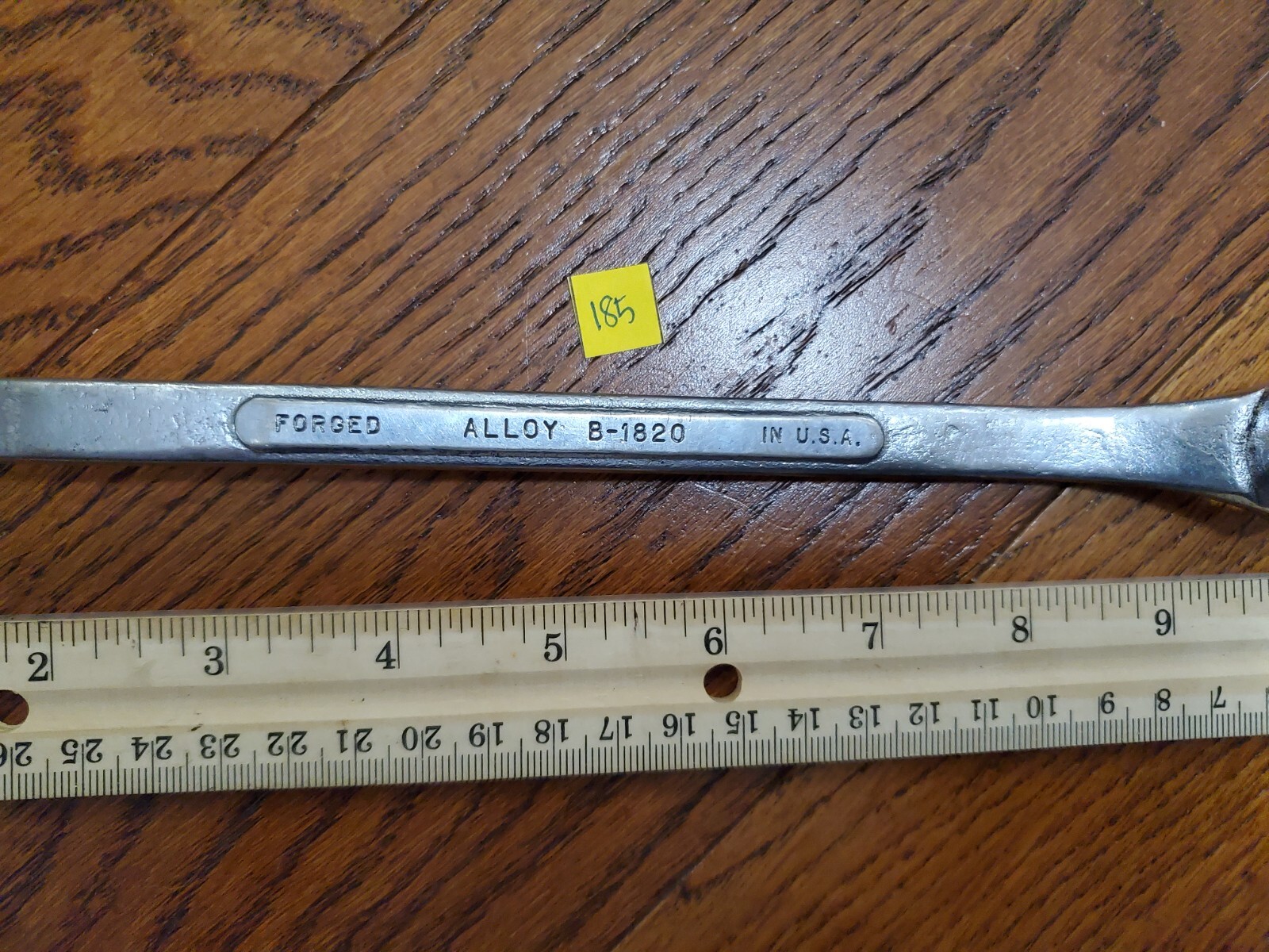 S-K Tools USA B-1820 9/16in X 5/8in Double Offset Box End Wrench Vintage