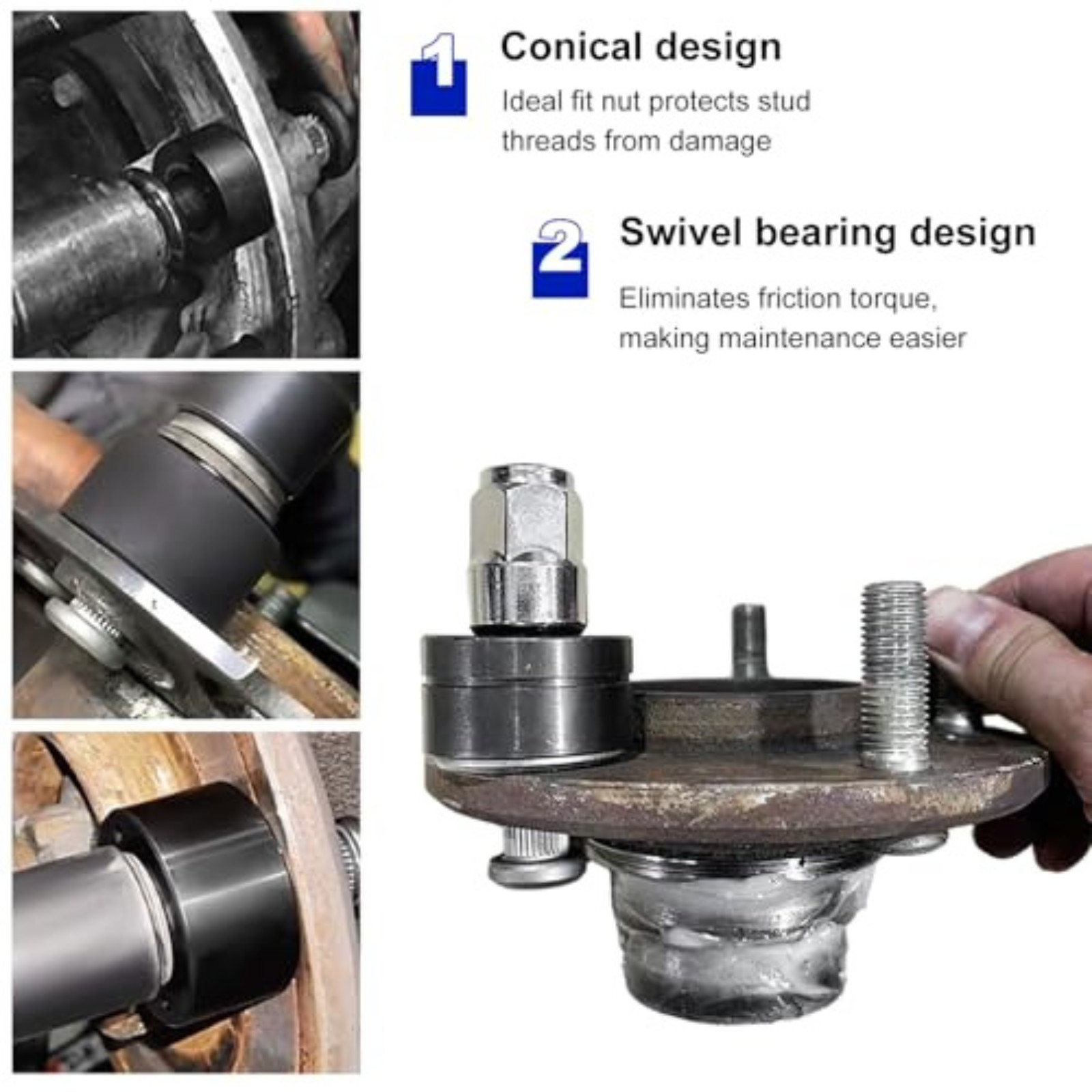 Wheel Stud Installer Tool For Tire Bolts Install Replace 22800 US Seller