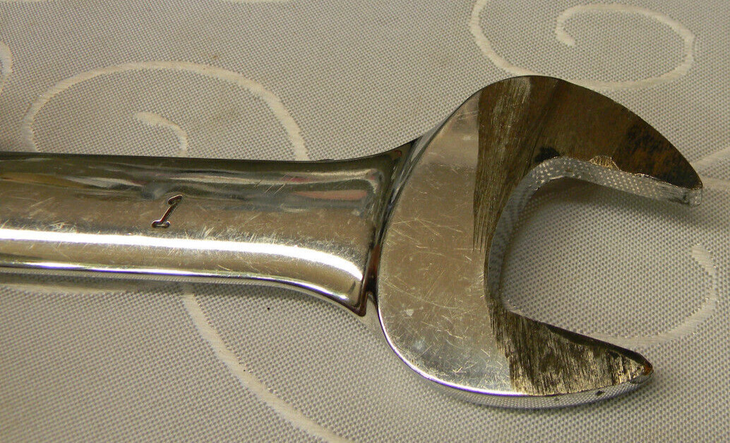 SNAP-ON 15/16″ X 1″ OPEN END WRENCH #VO3032B MODIFIED, SEE PICTURES, READ DESC