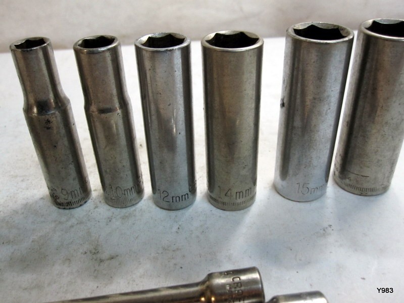 Craftsman socket set, extensions see description for details 13pc set