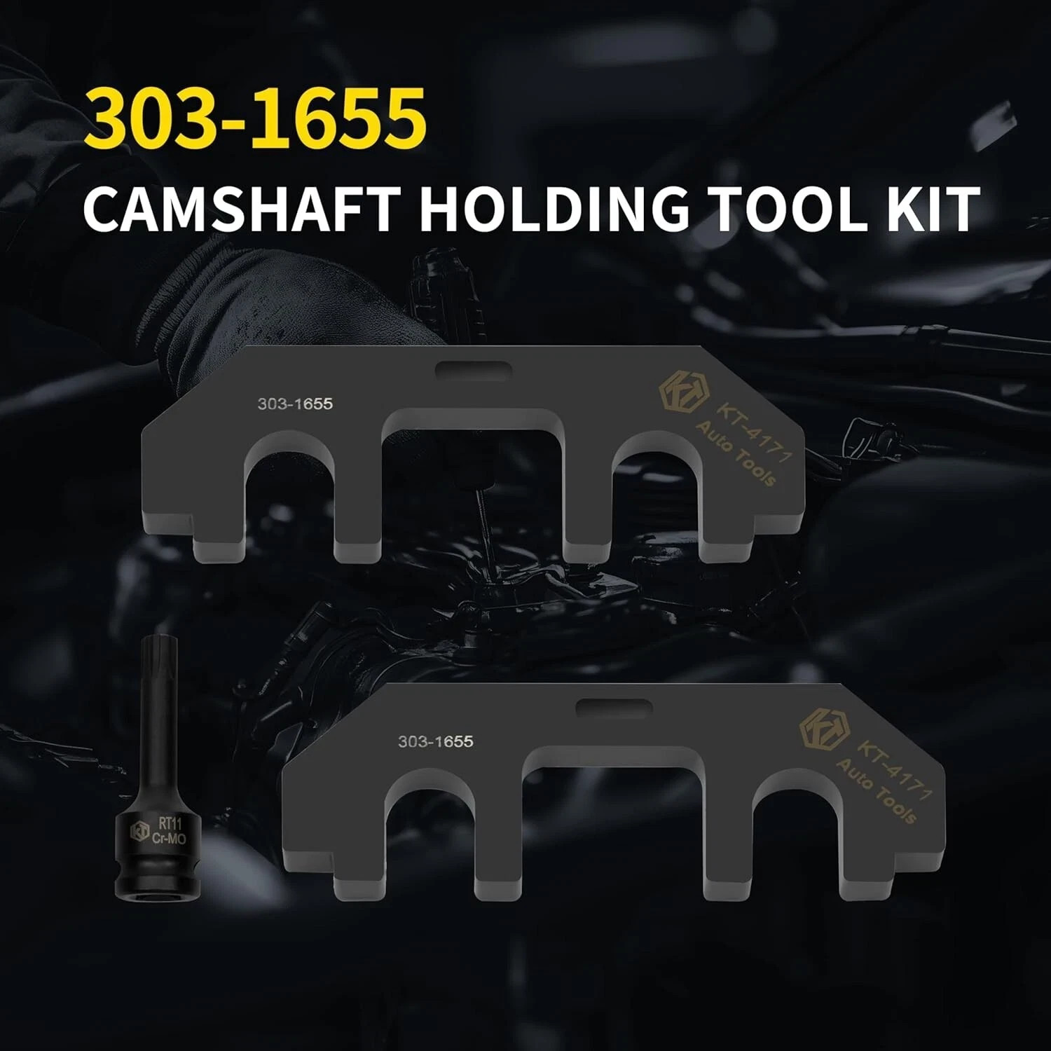 Camshaft Alignment Timing Tool Kit for Ford 3.5L V6 EcoBoost Upgraded 303-1655