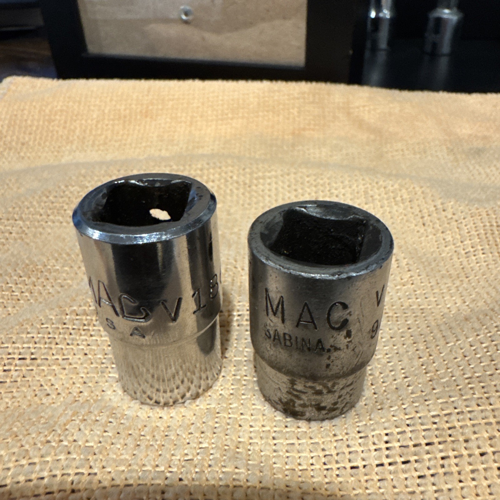 Duo Mac Tools 1/2″ Drive 6-Point 9/16″ Shallow Socket V186 -free shipping
