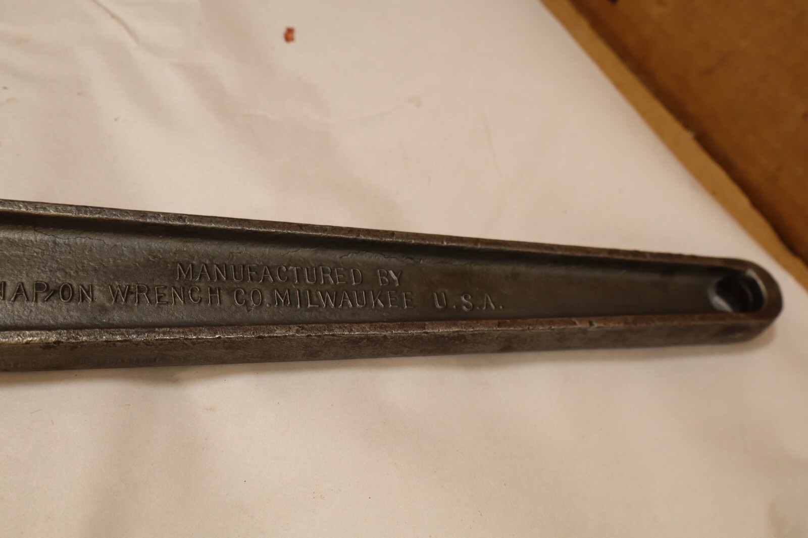 Snap On Tools USA RARE 5/8” Drive Push Thru Ratchet 18” Long VINTAGE