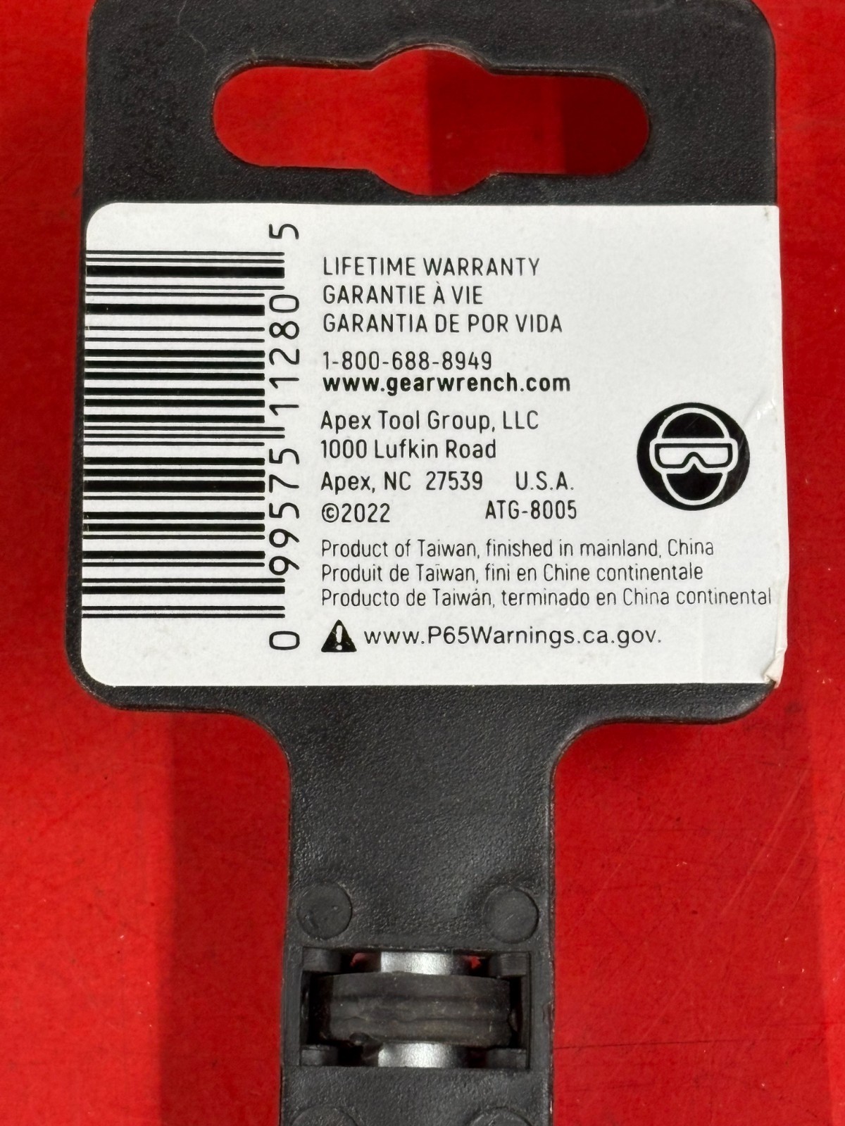 APEX TOOL GROUP GEARWRENCH 81128H SPINNER HANDLE 1/4″ DRIVE 7-3/4″ IN LONG