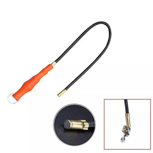 Flexible Magnetic Bendable Picker Magnet Shaft Pick Up Rod Stick Hand Tool 60cm