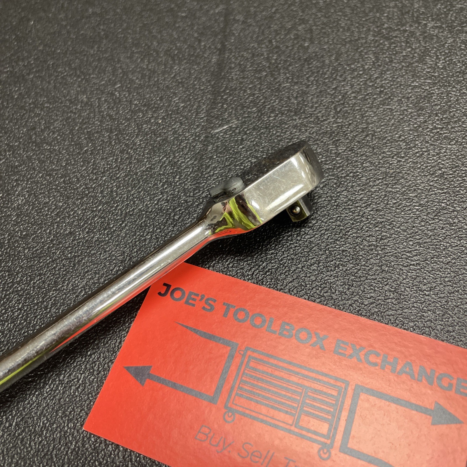 Snap-on Tools USA 1/4″ Drive Chrome Long Handle Fixed Head Ratchet TL72