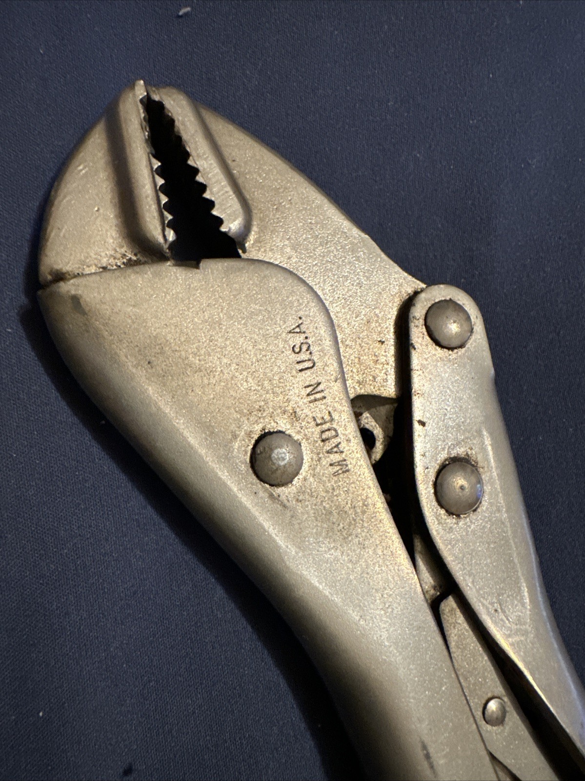 Craftsman, 7″ Straight Jaw Locking Pliers, Made In USA
