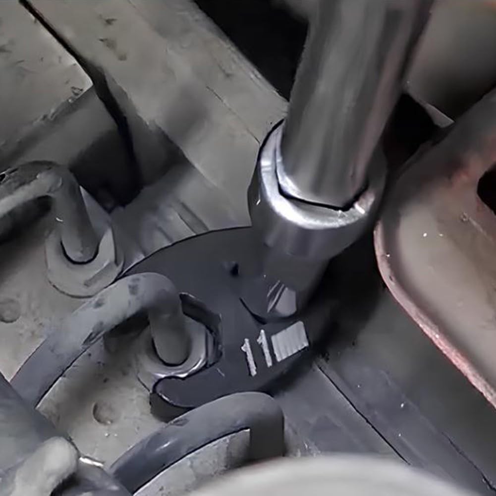 Crows foot Wrench Set 1/2″ and 3/8” Drive Flare Nut Crowfoot Wrench Set Metric