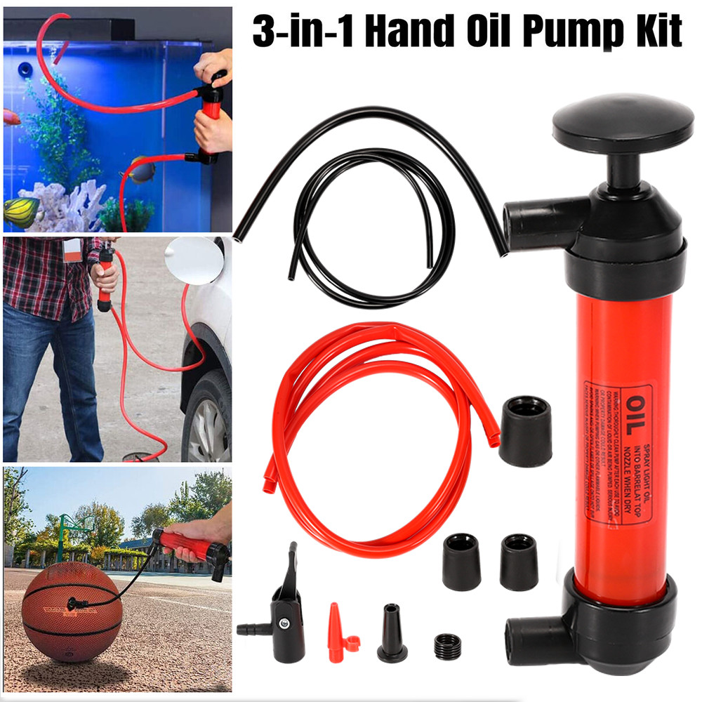 Transmission Fluid Pump Extractor Manual Suction Oil Hand Pump Fluid Pump