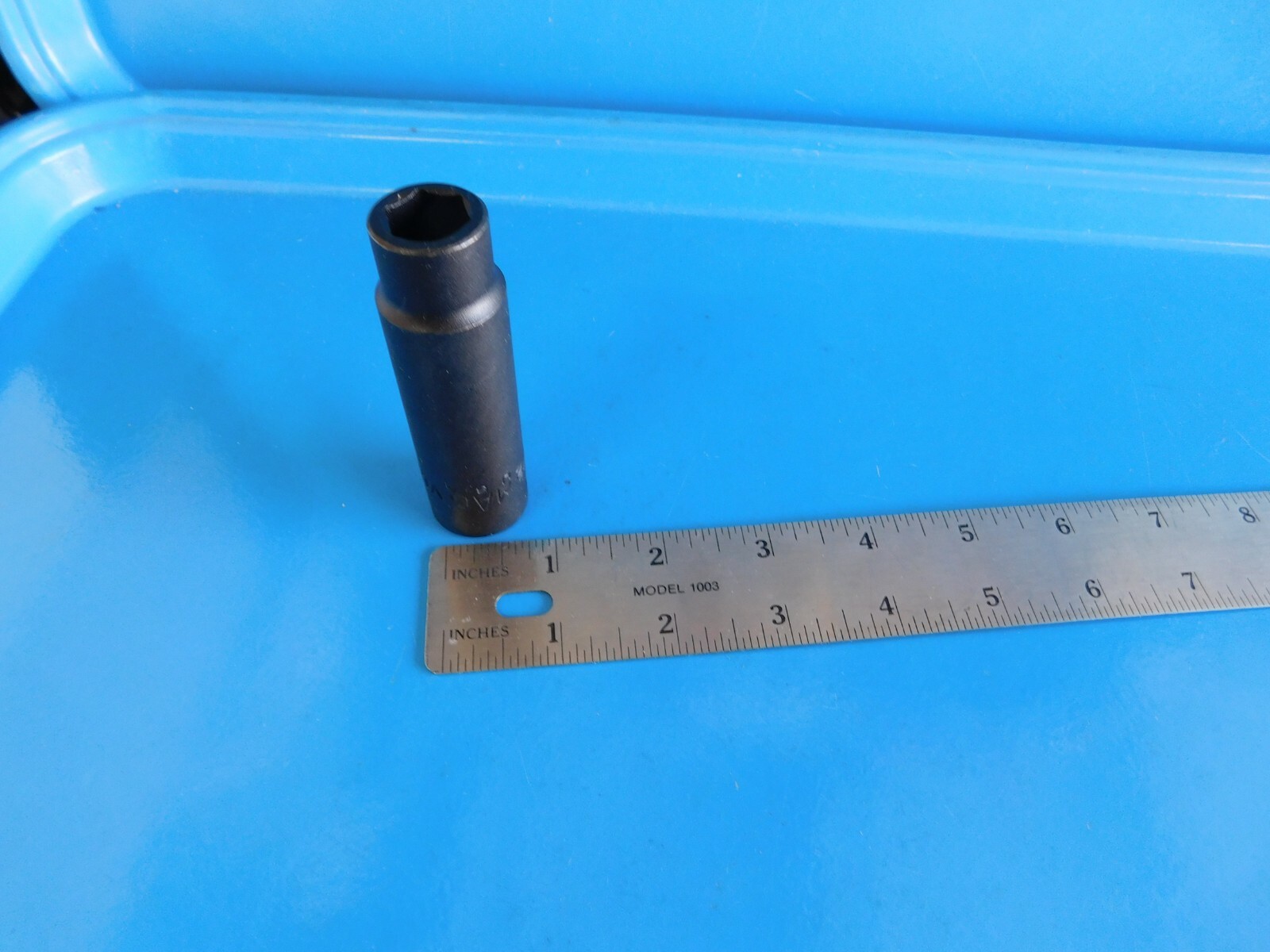 NEW,MAC TOOLS 1/2 IN. DR. ( 1/2 IN.) DEEP 6 PT. IMPACT SOCKET,PART#VDP166R, USA
