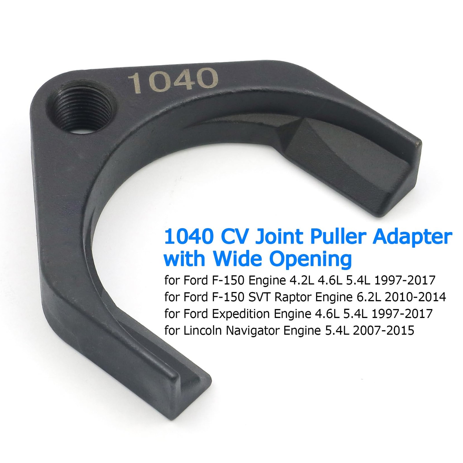 Julaiwy Efficient 1040 CV Joint Puller Adapter – 63mm Wide 1040, Black