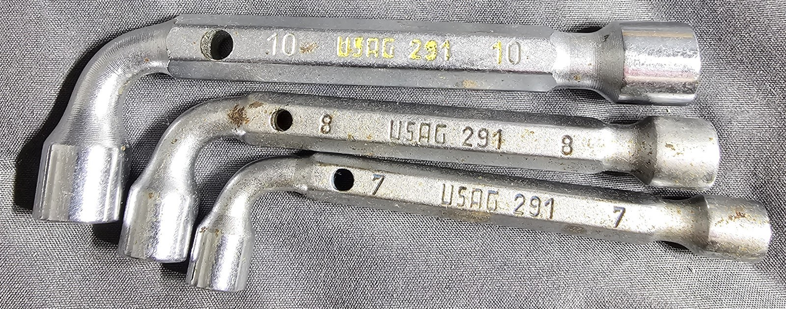 10mm 7mm 8mm USAG No. 291 Hollow Tube Double End Angle Socket Wrench