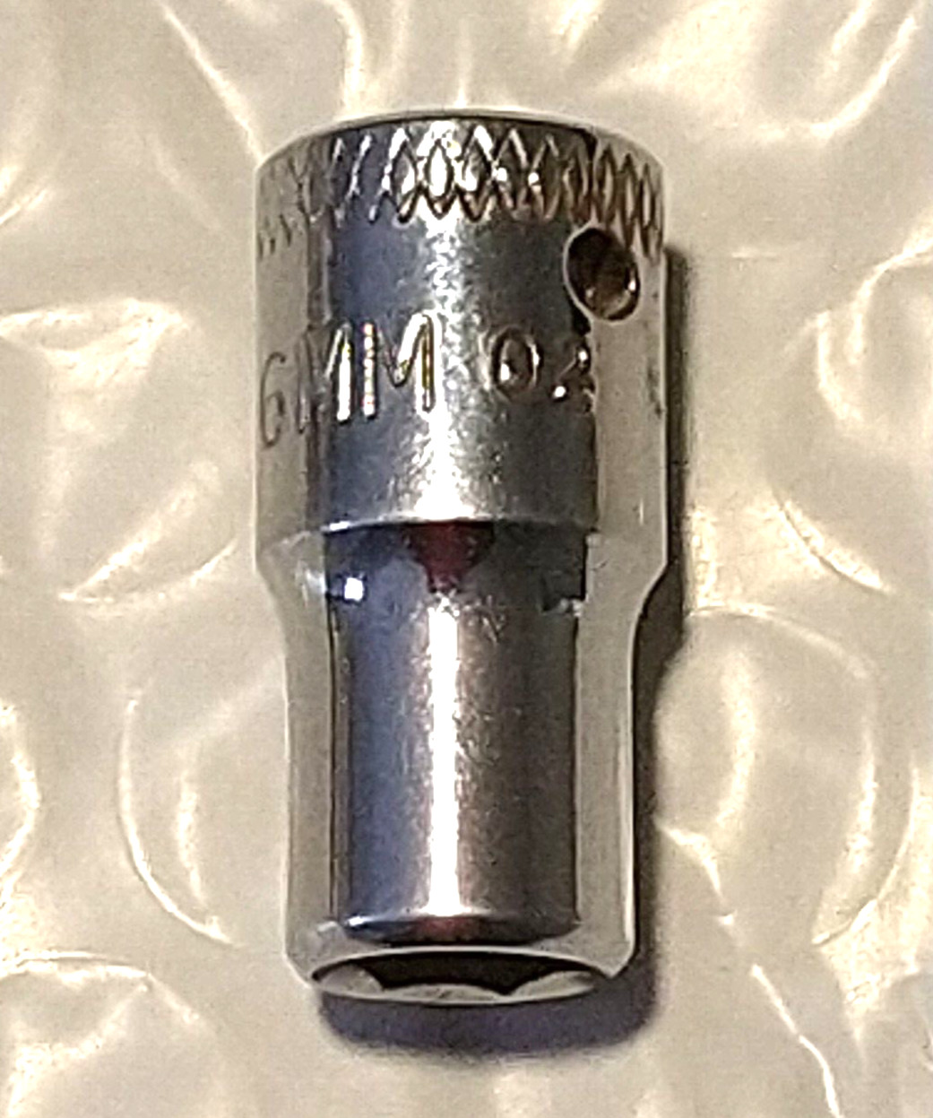 MAC TOOLS M6-6MM. 1/4″ DRIVE, 6MM. SOCKET, SHALLOW, 6 POINT.