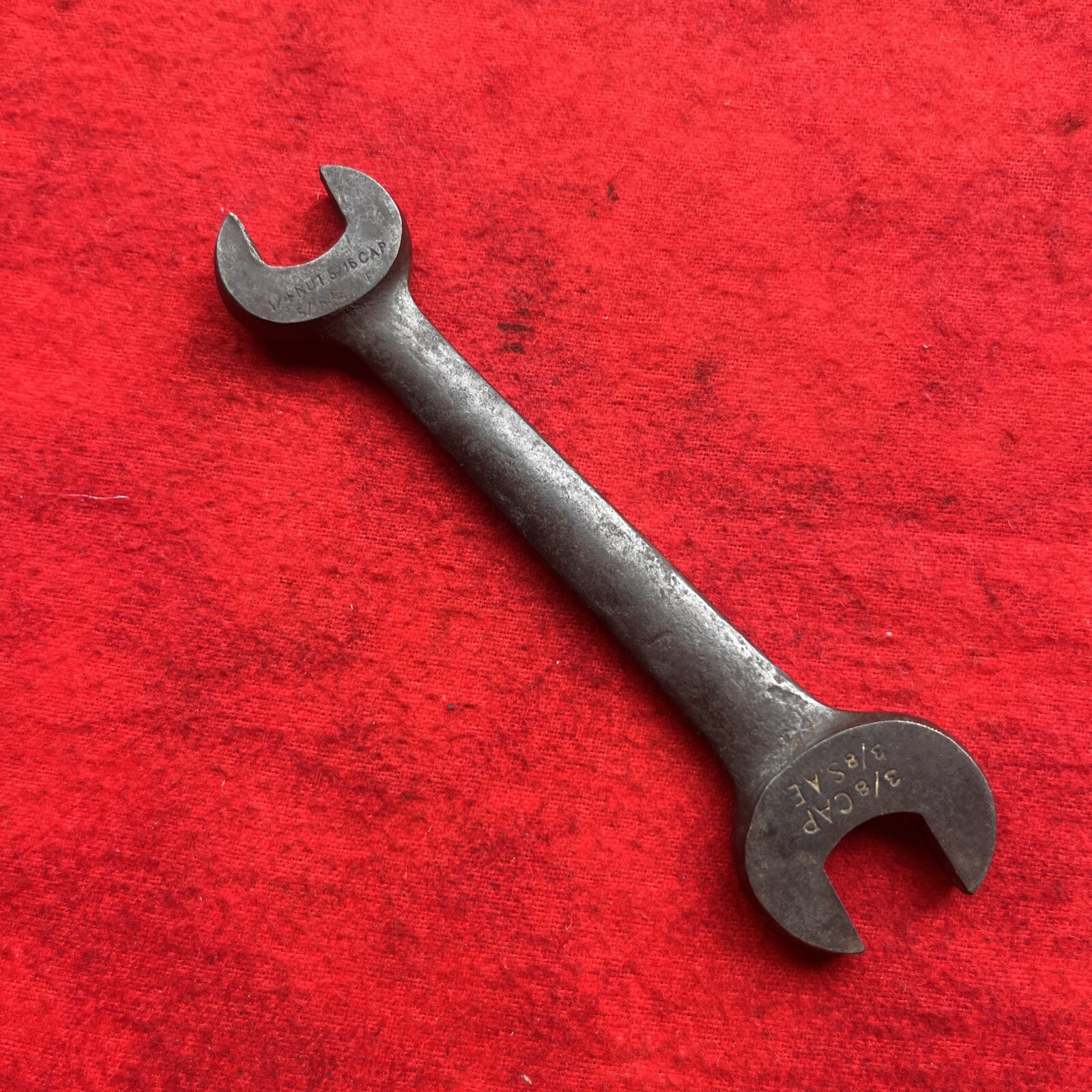VINTAGE BILLINGS DOUBLE OPEN END 725B WRENCH (k32)