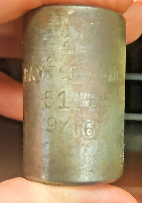 Vintage APEX 9/16 Made in Dayton USA 5118
