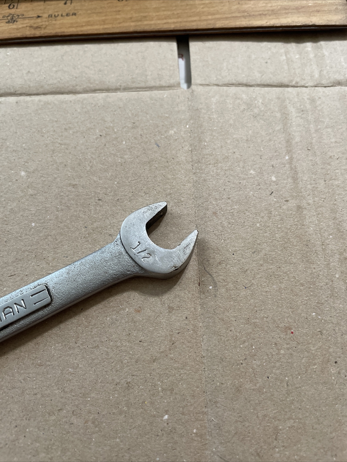 Craftsman Combination SAE Wrench VV Series 1/2 Inch (44695) See Photos Do Work !