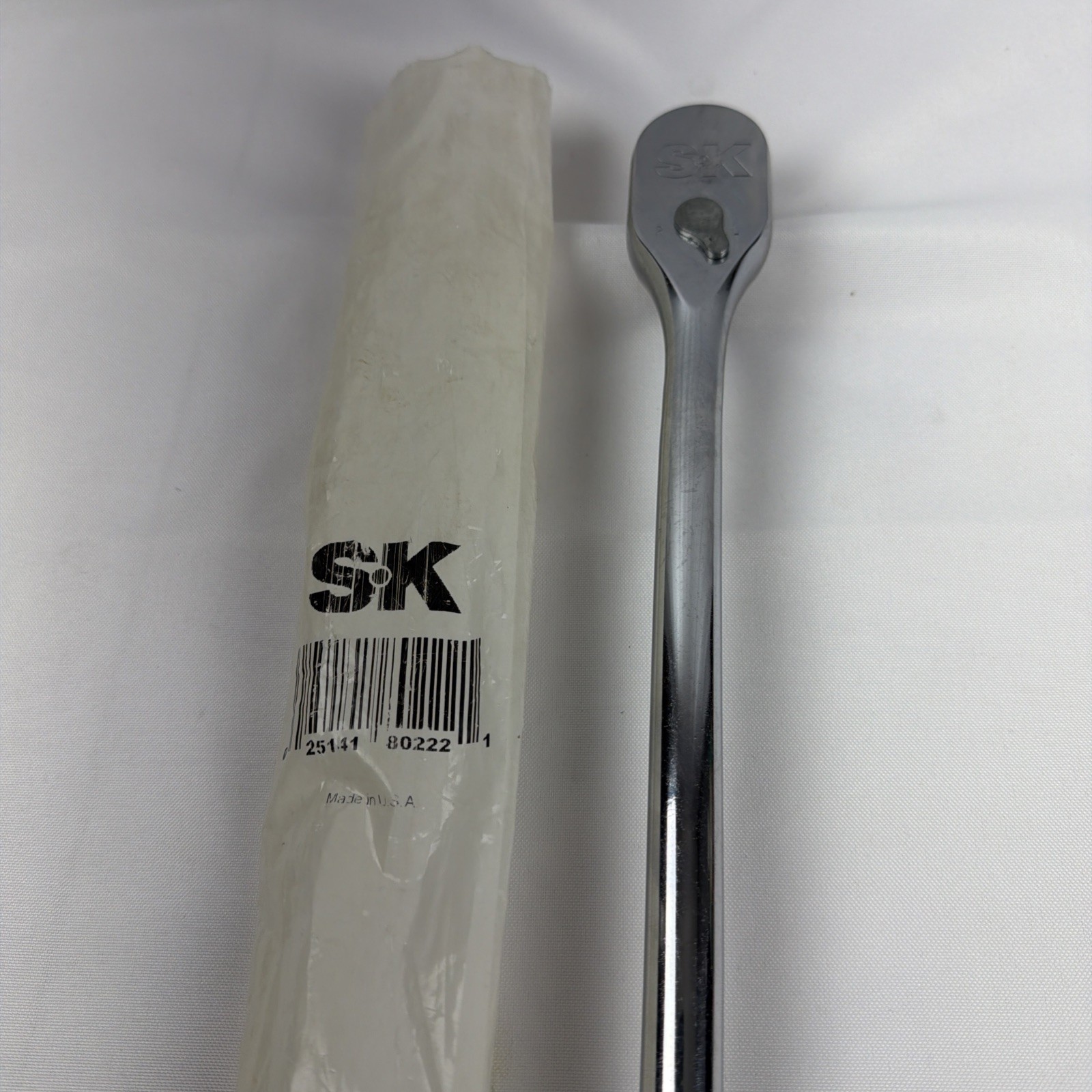 SK Tools Hand Ratchet 1/2” Drive 24 in. Long Chrome, 80222 USA