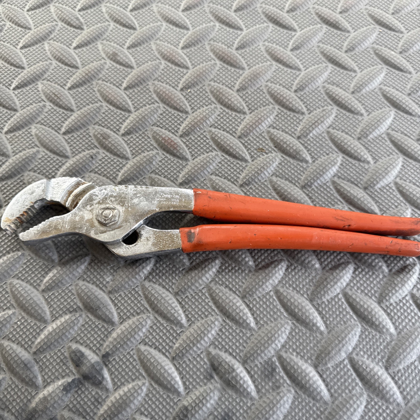 Snap On Tools 90AP 9″ Chrome Adjustable Slip Joint Pliers