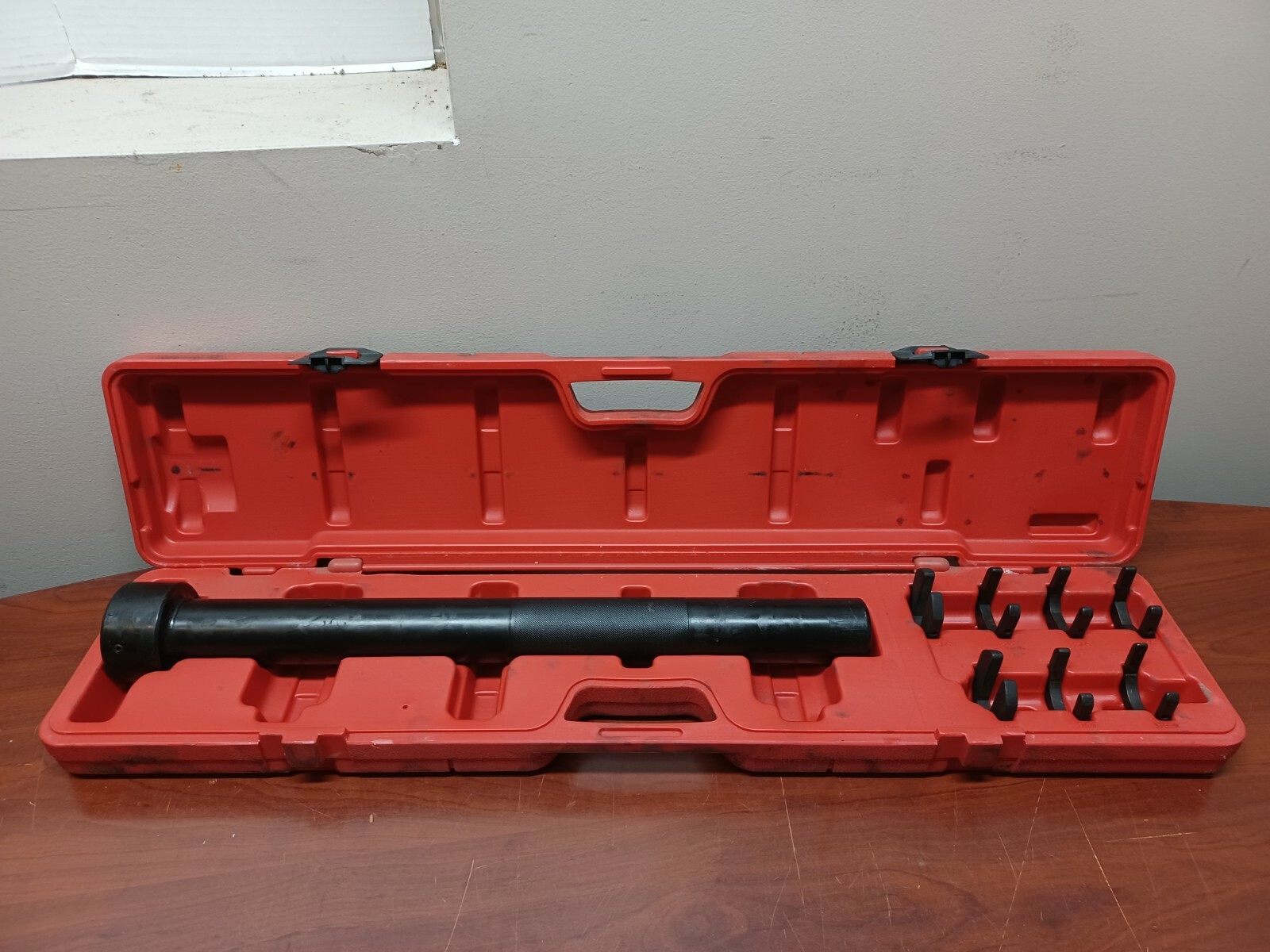 U.S. General Inner Tie Rod Tool, Model 96558, in Red Hard Case, c-x