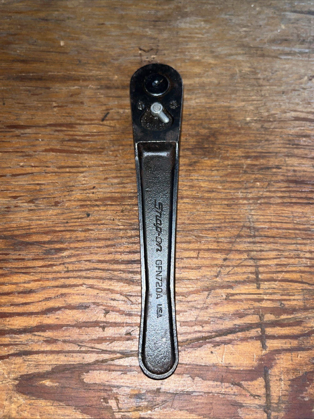 Vintage Snap-on 3/8″ Drive Ratchet GFN720A USA Industrial Finish