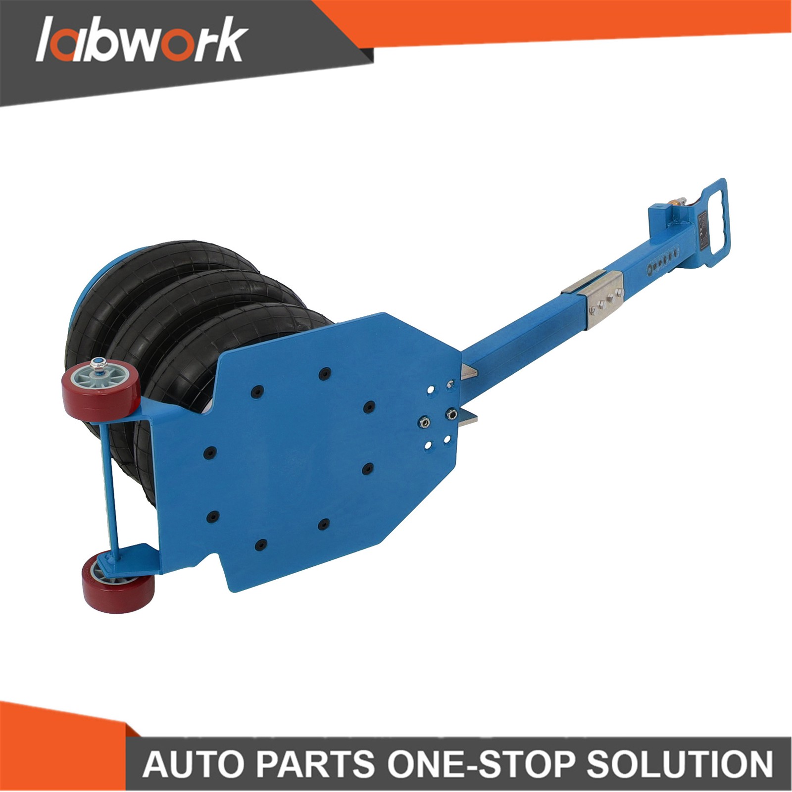 Labwork Triple Bag Air Jack 3 Ton/6600 lb Pneumatic Jack 17.7″ Car SUV Lifting