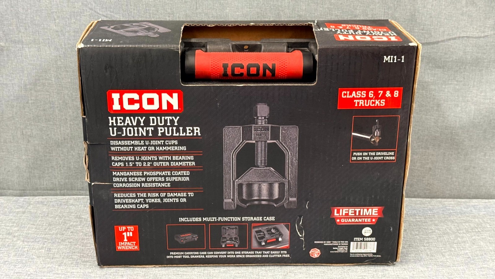 Icon Heavy Duty U-Joint Puller Commercial Vehicles Ml1-1 58800 NEW Free Shipping