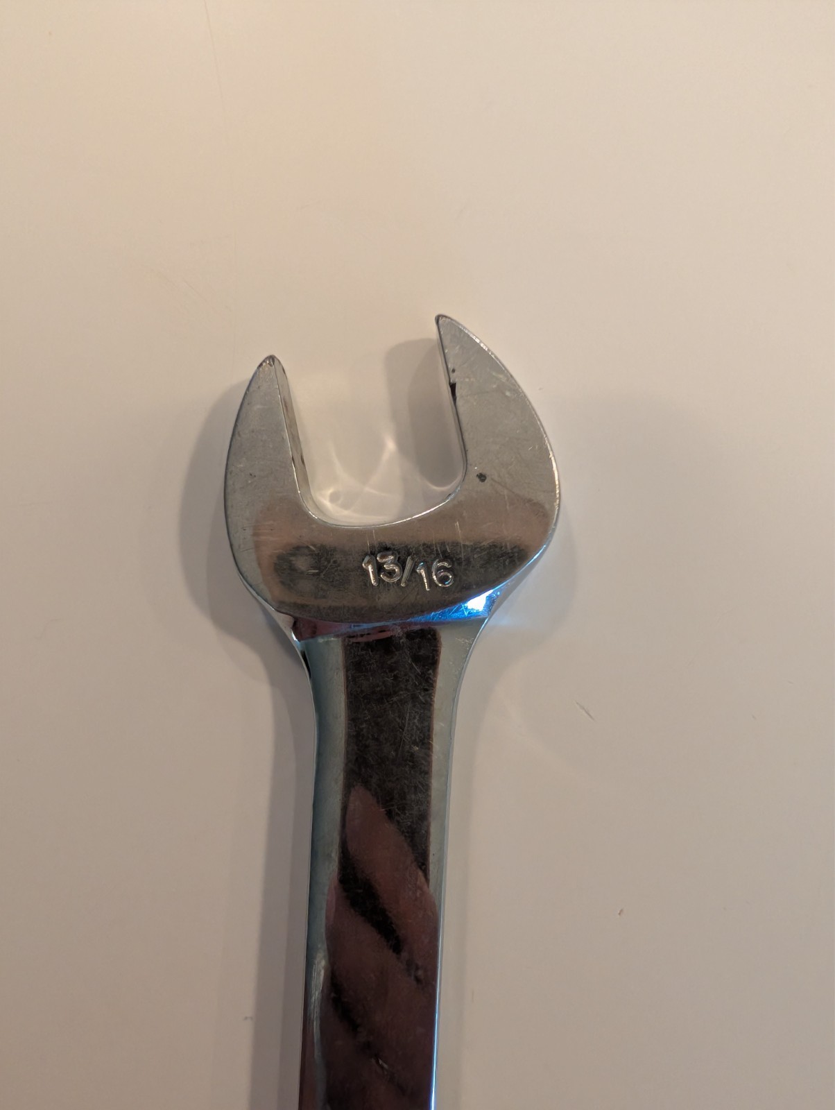 five snap-on wrenches. Four open end one swivel head. Decently well maintained