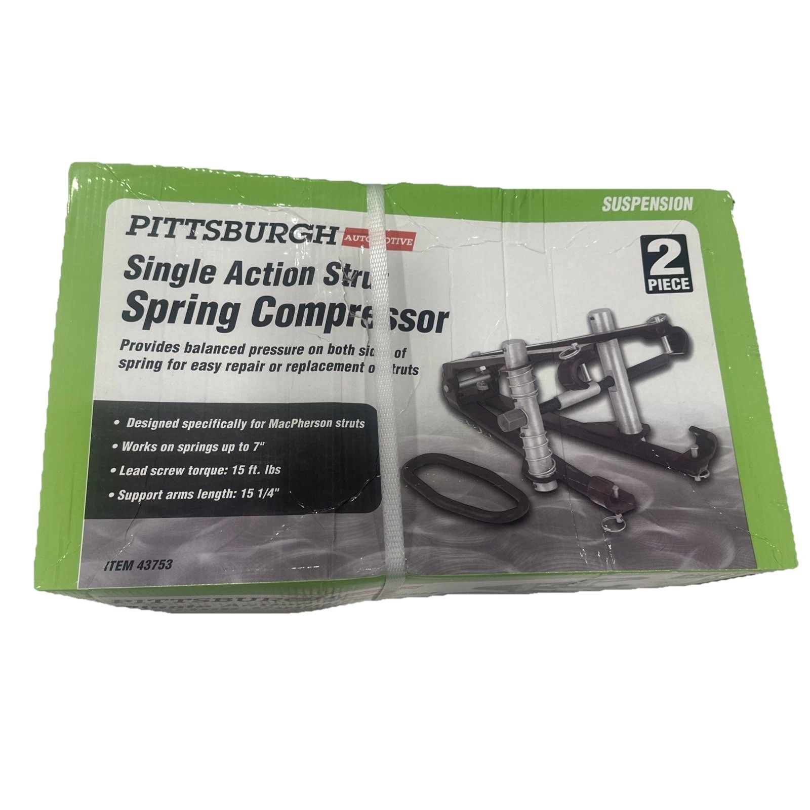 Single Action Mac Pherson Tire Coil Strut Compressing Compressor Tool Clamp New