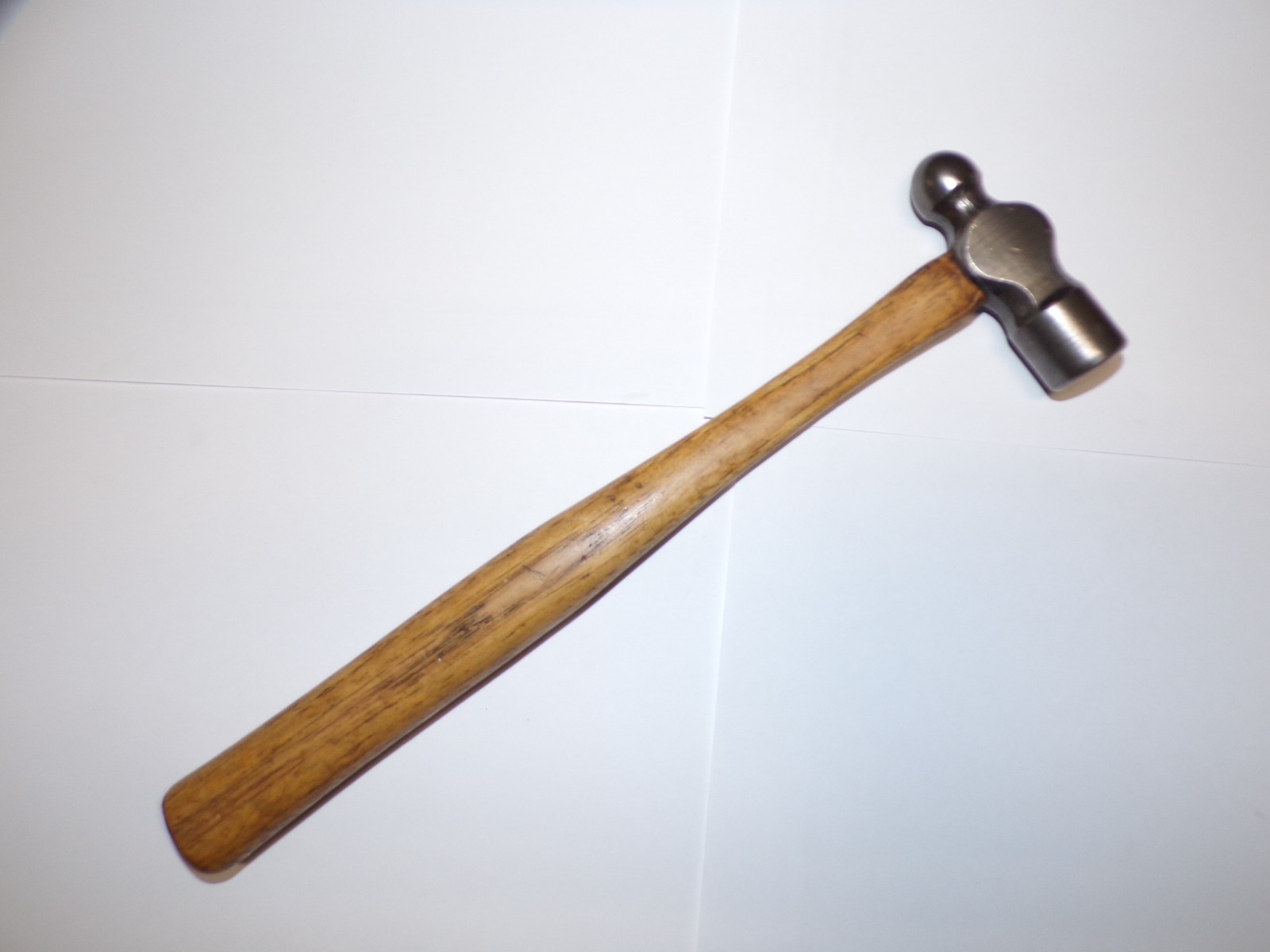 Vintage Super Duty USA 4oz Ball Peen Hammer & 10″ Hickory Handle