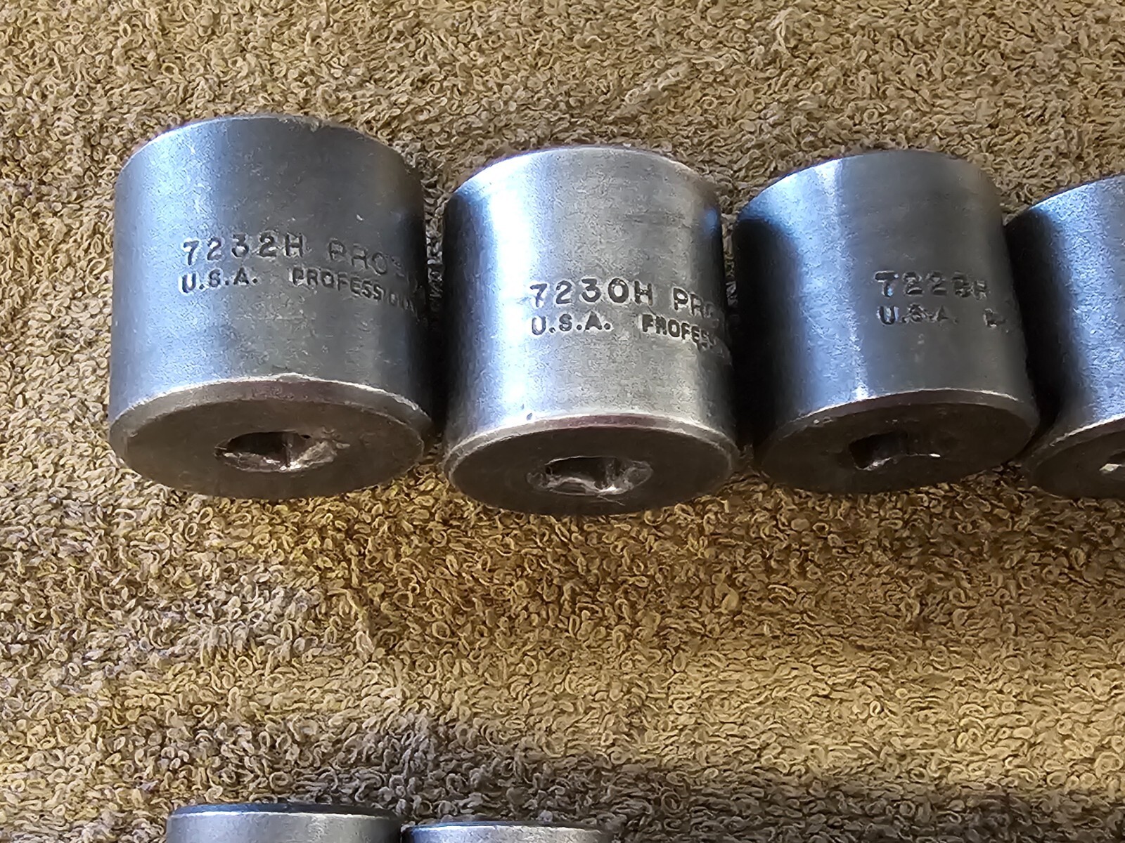 12 Proto Professional Impact Socket Set 3/8″ Drive Sae 1″ 7/8 3/4 5/8 1/2 5/16