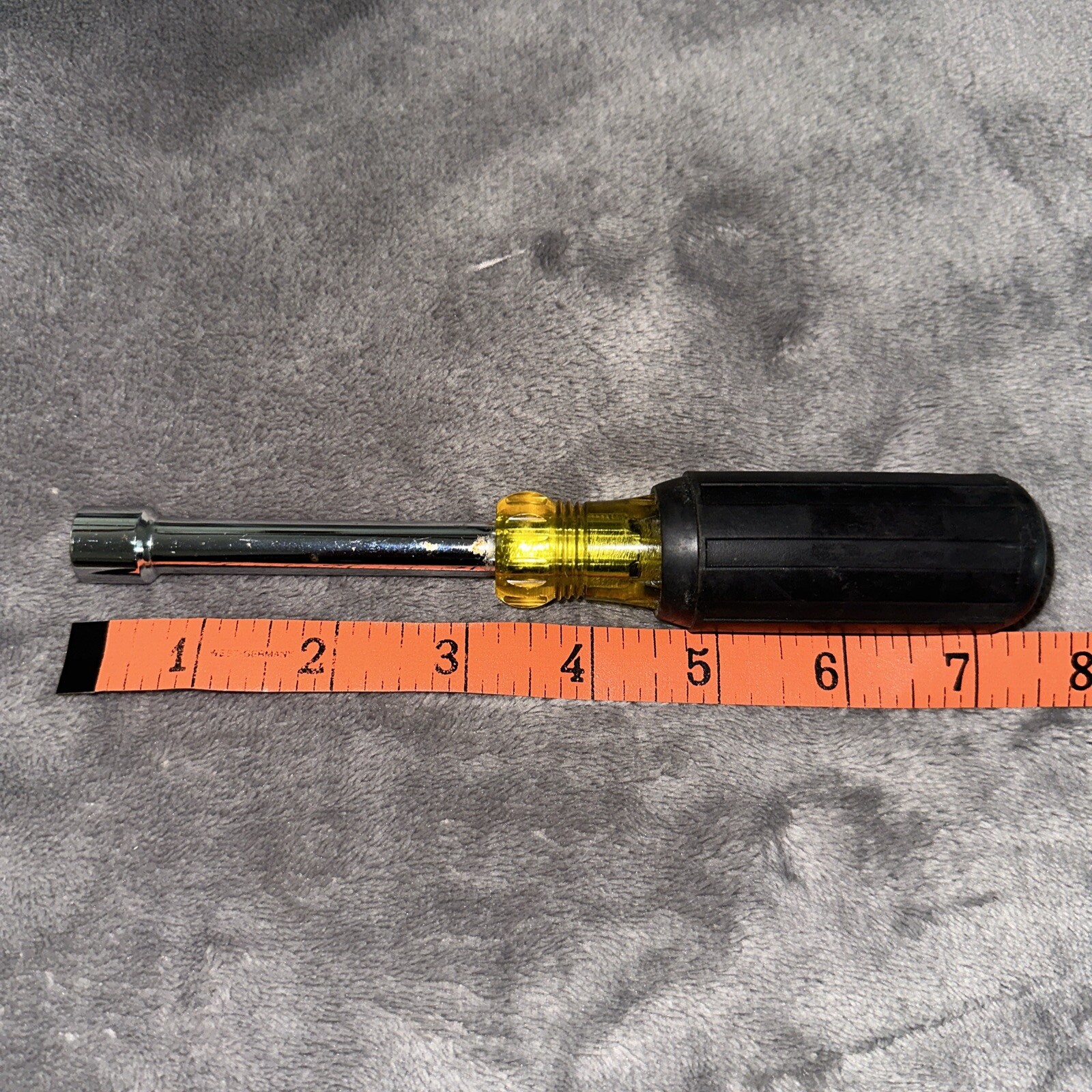 KLEIN TOOLS 630 ~ 7/16 Inch SAE 6 Point NUT DRIVER MADE IN USA