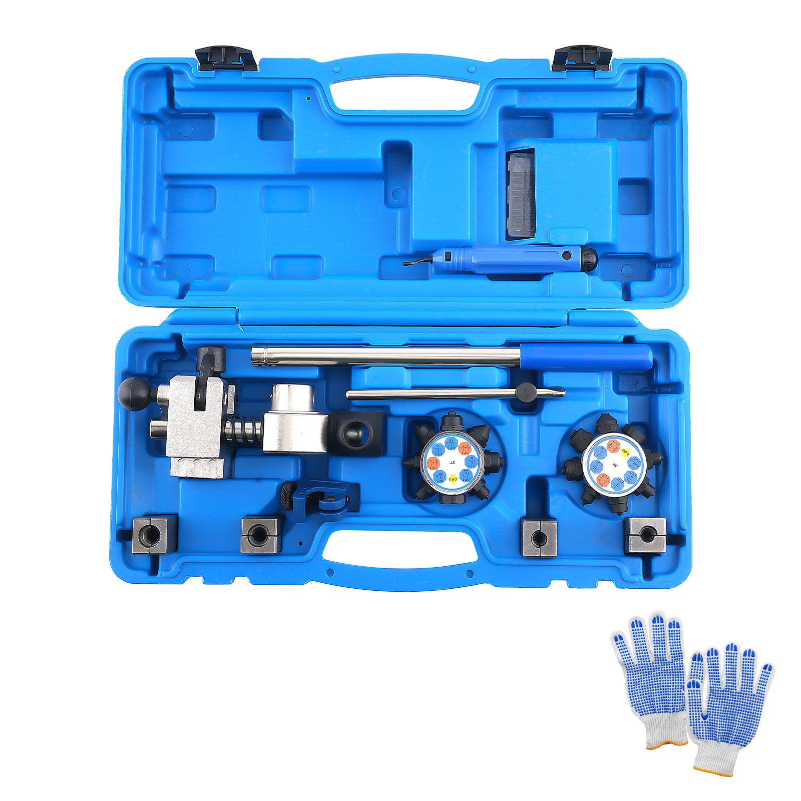 37° 45° Brake Line Flaring Tool Double Single Bubble Steel 3/16-3/8 Dies