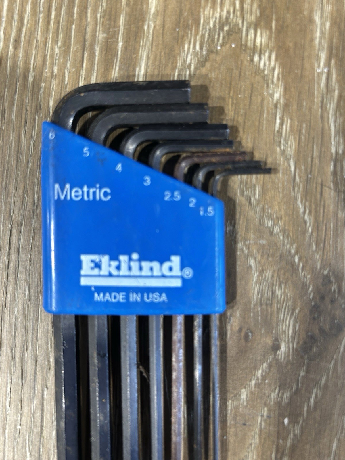 Eklind Tools USA Metric & SAE Ball End Hex Key Wrench Allen Wrenches (missing 2)