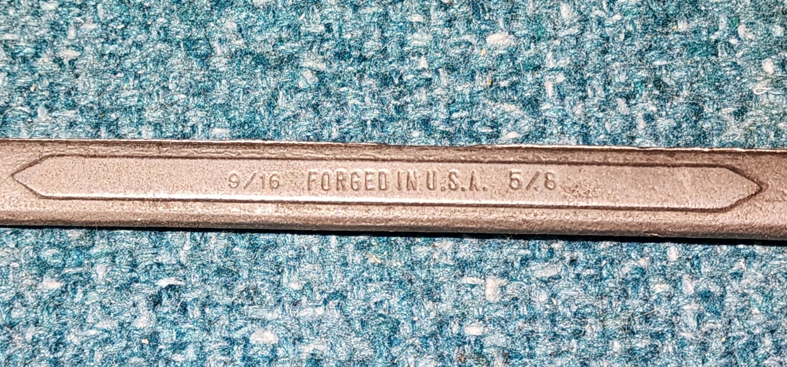 Duro-Chrome 2013 5/8″ x 9/16″ in SAE 12-point circle X box end wrench USA Made!