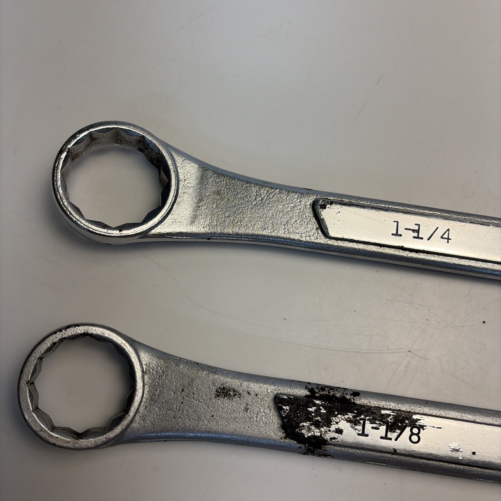Vintage Husky USA Combination Wrench Set CC32 CC36 CC40 1″ – 1-1/4″