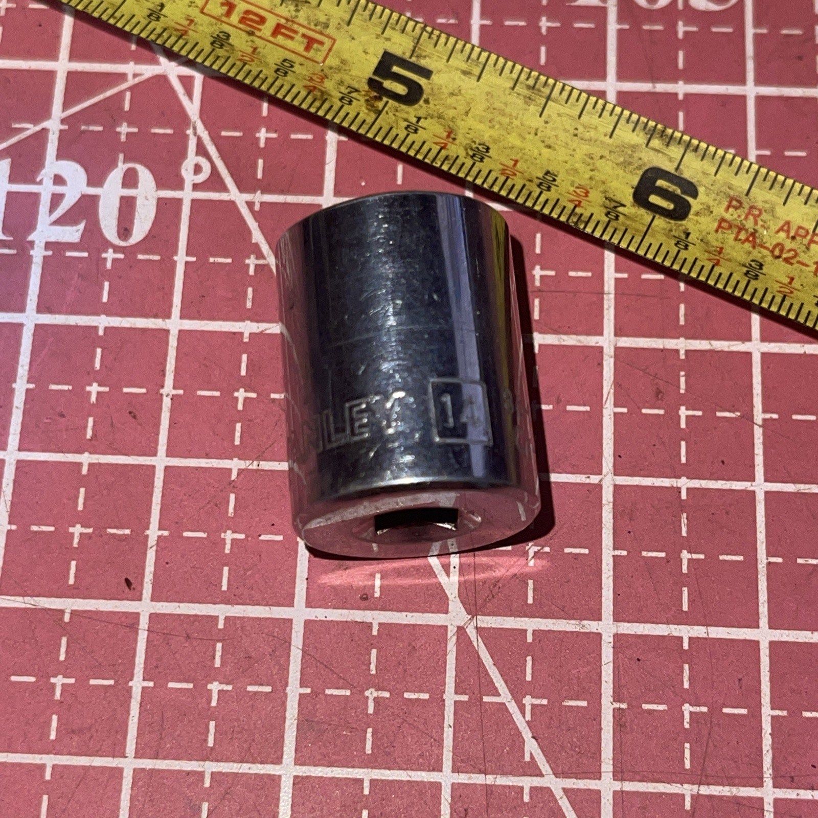 Stanley Tools 86-114 14 MM Metric 1/4 In Drive 6 Point Socket 86114 14MM 1/4”