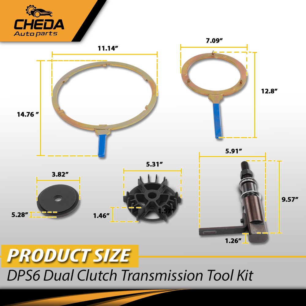 DPS6 Dual Clutch Transmission Remover Installer Tool Kit For Ford Fiesta Focus