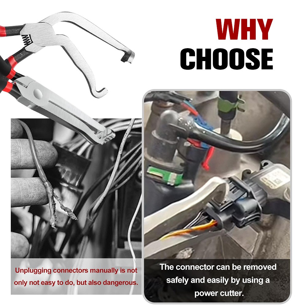 3PCS Electrical Disconnect Pliers Set- Upgrade Electrical Connector Pliers