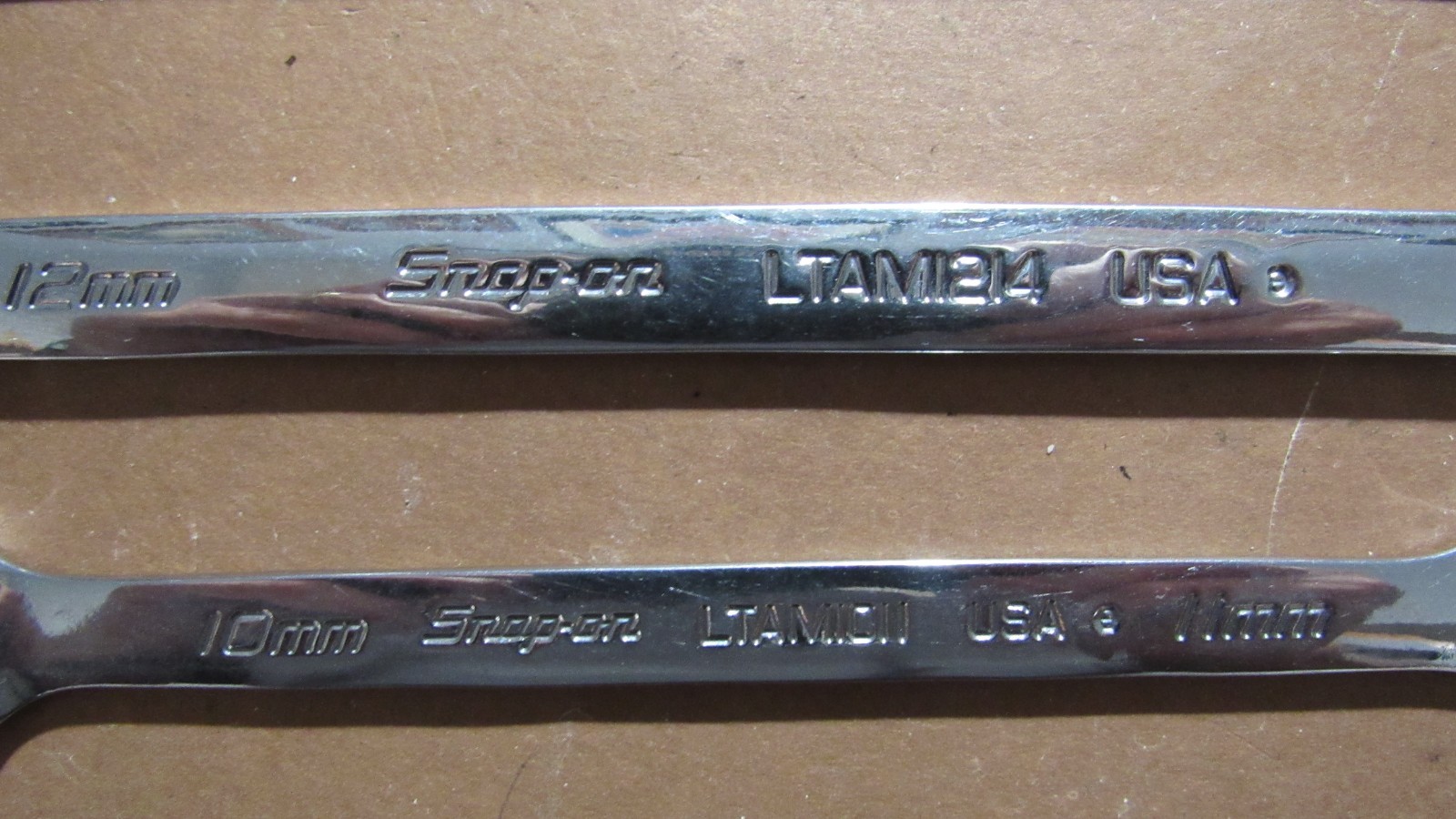 Snap On Metric Low Torque Slimline Wrench Set 4 Pieces