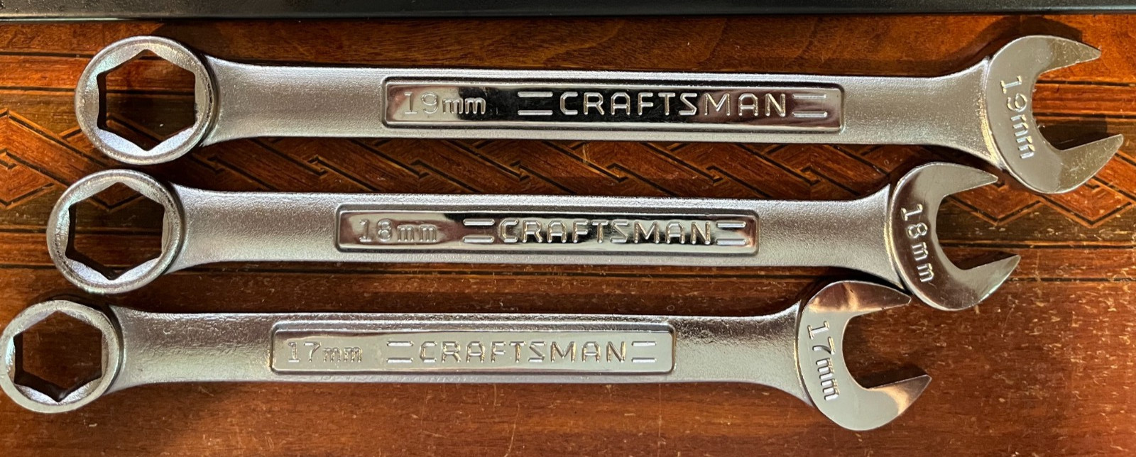 Craftsman USA VA 13-pc Metric 6-Point Combination Wrench Set 7-19mm RARE!