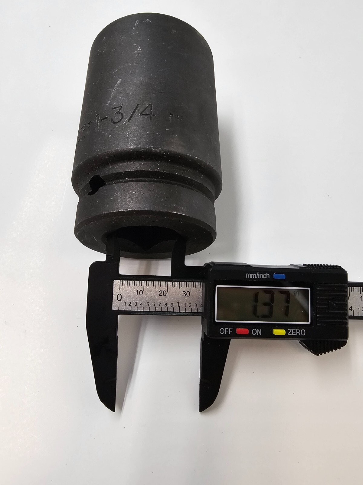 PROTO 10023 L Impact Socket 1 3/4 in, 1 in Drive Size 6-Point Black Oxide