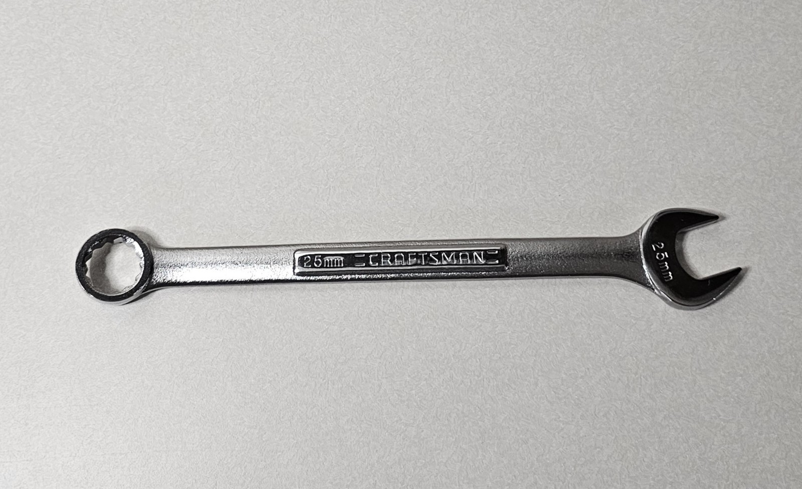 Craftsman Metric MM Combination Wrench USA 12pt 25mm – Part # 42931