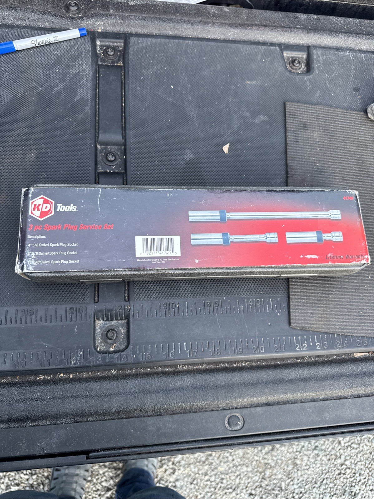 KD Tools Nos 41740 3pc Swivel Spark Plug Socket Set 4, 6 & 11″ Magnetic 41740