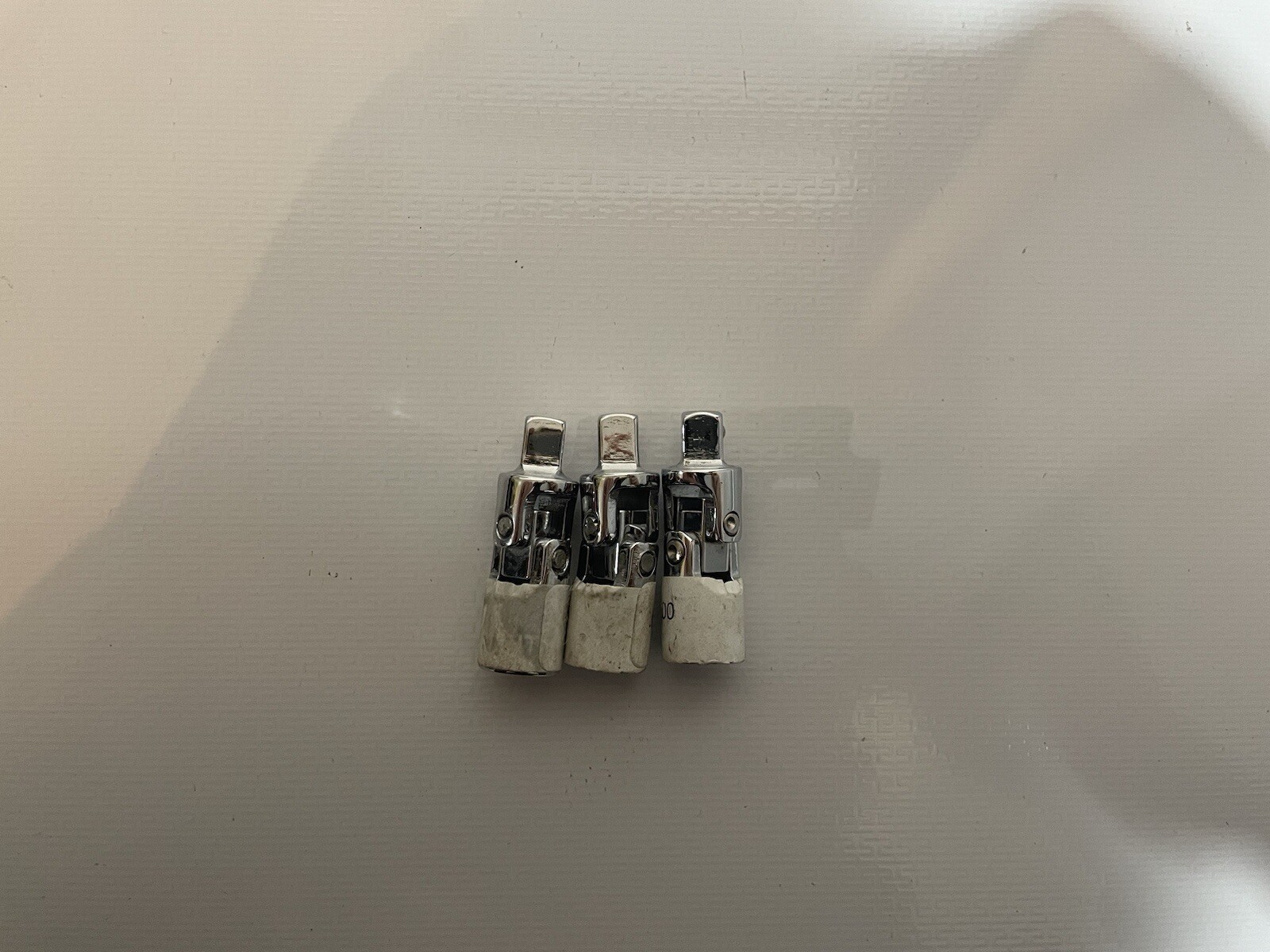 Set Of 3 Wright 1/4 Drive Universal Swivel Adapter USA